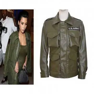 Kim Kardashian Army Green...
