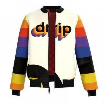 Drip Full-Zip Bomber Jacket