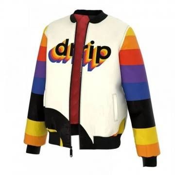 Drip Full-Zip Bomber Jacket