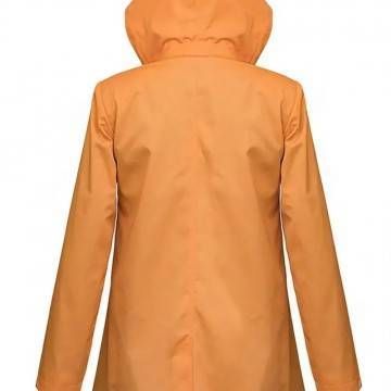After The Flood Sophie Rundle Brown Hooded Jacket