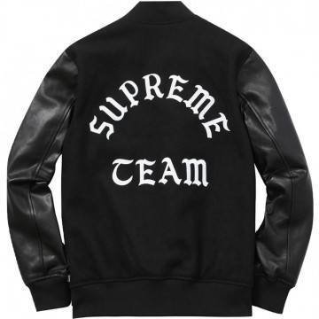Supreme Wool Varsity Crew Jacket