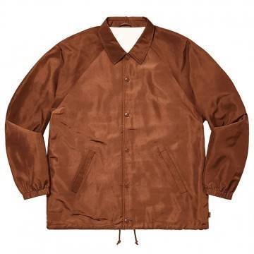 Supreme World Famous Brown Coaches Jacket