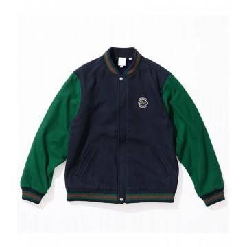 Letterman Lacoste Supreme Navy Blue Jacket