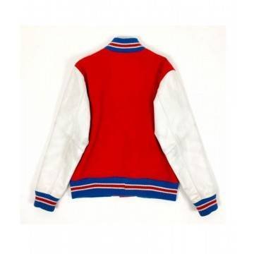 Supreme Tiger Playboi Carti Varsity Red White Jacket