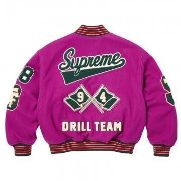 Drill Team Purple Varsity Jacket