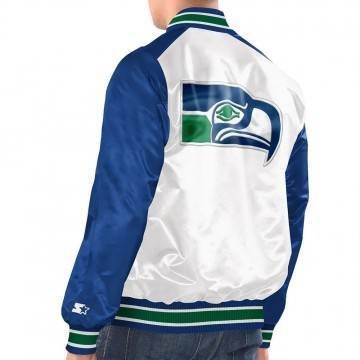 Renegade Seattle Seahawks Blue & White Jacket