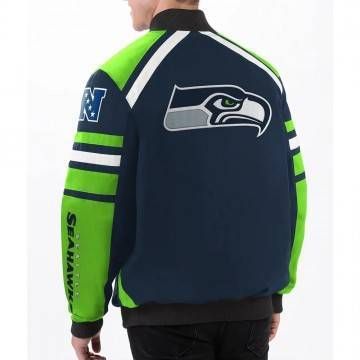 Power Forward Racing Seattle Seahawks Jacket