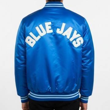 1980s Toronto Blue Jays Spellout Bomber Jacket