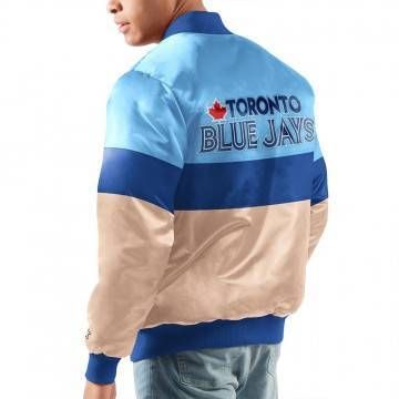 Toronto Blue Jays Powder Blue & Gold Tri-Color Jacket