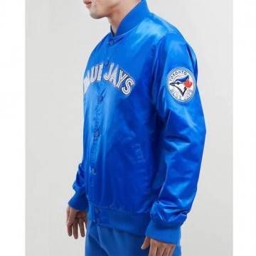 Toronto Blue Jays Big Logo Satin Jacket