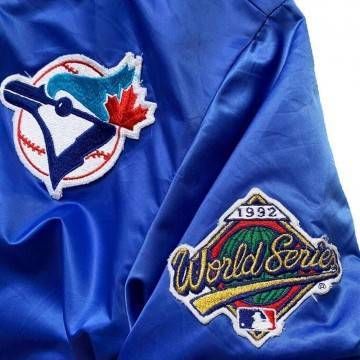 90s Toronto Blue Jays Blue Satin Jacket 90s Toronto Blue Jays Blue Satin Jacket