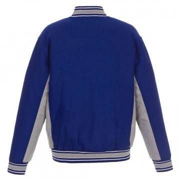 Toronto Blue Jays Accent Varsity Royal Wool Jacket