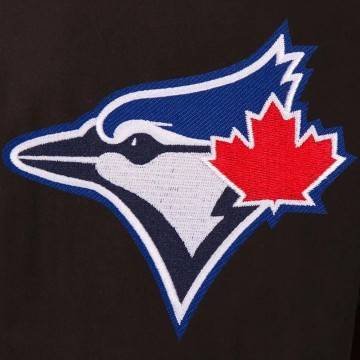 Toronto Blue Jays Varsity Black Jacket Toronto Blue Jays Varsity Black Jacket