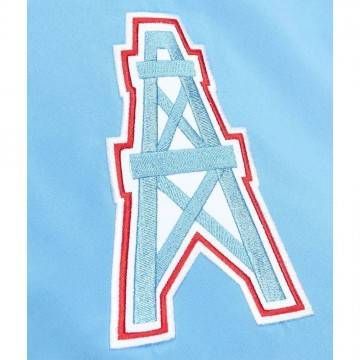 Houston Oilers Heavyweight Satin Jacket