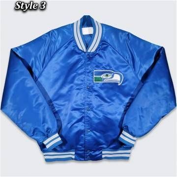 Seattle Seahawks 80s Bomber...