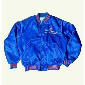 80s Washington Bullets Blue...