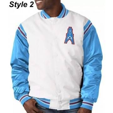 Bomber Houston Oilers White...