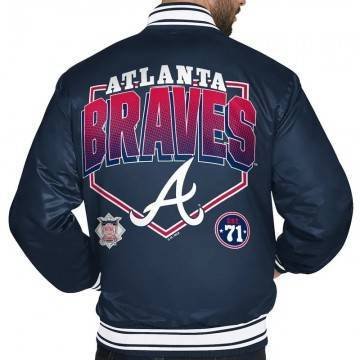 Atlanta Braves Home Plate Printed Graphic Jacket Atlanta Braves Home Plate Printed Graphic Jacket
