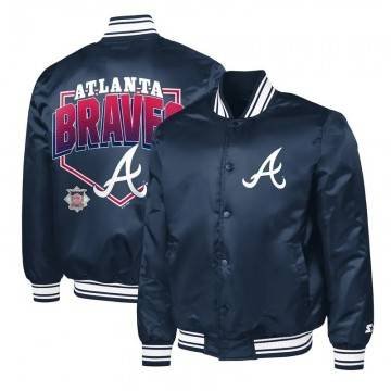 Atlanta Braves Home Plate Printed Graphic Jacket Atlanta Braves Home Plate Printed Graphic Jacket
