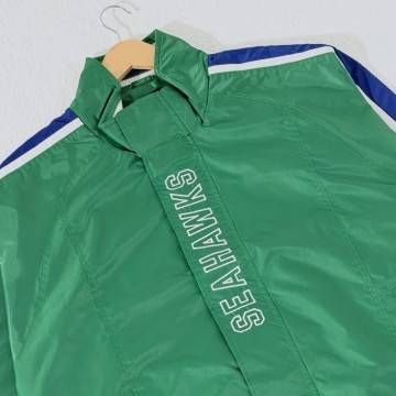 Seattle Seahawks Freestyle Green Lightweight Full-Zip Jacket