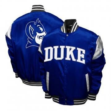 Duke Blue Devils Tide Club Satin Jacket