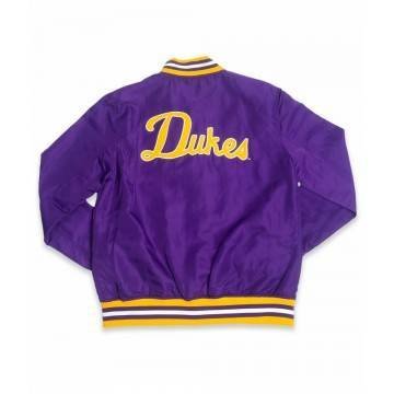 James Madison Dukes Script Purple Jacket