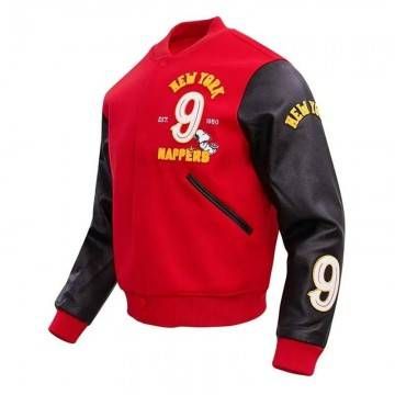 New York Nappers Peanuts Snoopy Varsity Jacket