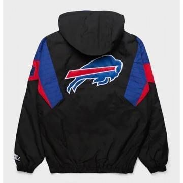 Blackout Buffalo Bills Breakaway Pullover Jacket Blackout Buffalo Bills Breakaway Pullover Jacket