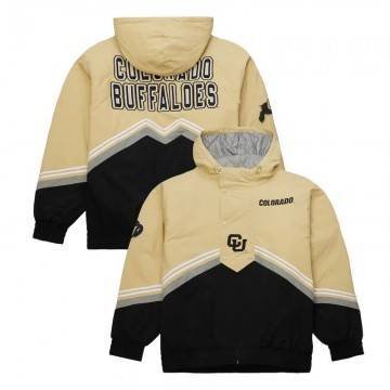 Colorado Buffaloes Throw It Back Retro Gold/Black Windbreaker Jacket