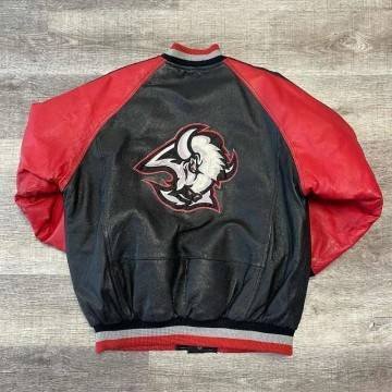 Buffalo Sabres 1990s Varsity Leather Jacket