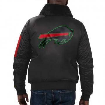 Buffalo Bills Ty Mopkins Black Jacket Buffalo Bills Ty Mopkins Black Jacket