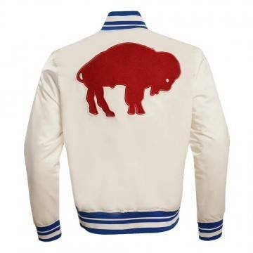 Buffalo Bills Retro Classic Rib Jacket