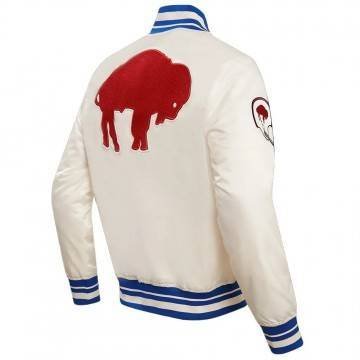 Buffalo Bills Retro Classic Rib Jacket