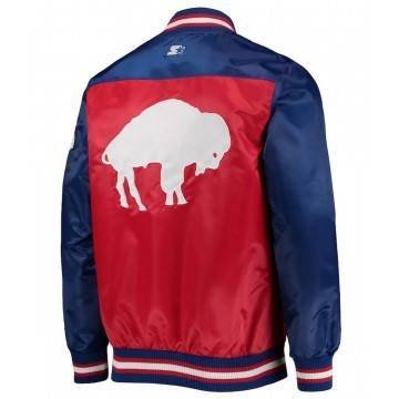 Buffalo Bills The Tradition II Team Full-Snap Varsity Jacket