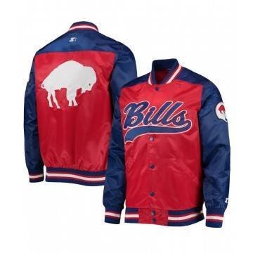 Buffalo Bills The Tradition II Team Full-Snap Varsity Jacket