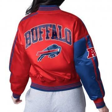 Buffalo Bills Zone Blitz Royal/Red Jacket