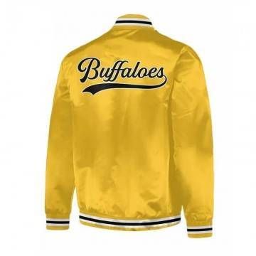 Colorado Buffaloes Gold Satin Jacket
