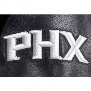 Phoenix Suns Prep Varsity Wool & Leather Jacket