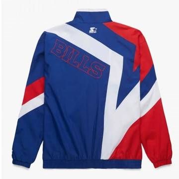 Vintage Buffalo Bills Star Windbreaker Jacket Vintage Buffalo Bills Star Windbreaker Jacket