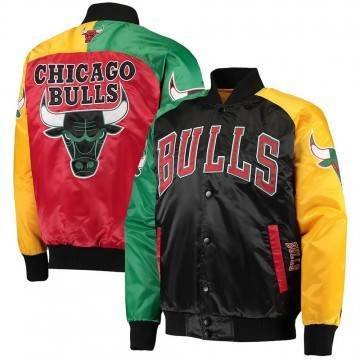 Ty Mopkins Chicago Bulls Satin Jacket