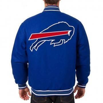 Buffalo Bills Royal Varsity Wool Jacket Buffalo Bills Royal Varsity Wool Jacket