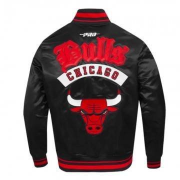 Chicago Bulls Best of Classic Rib Satin Jacket