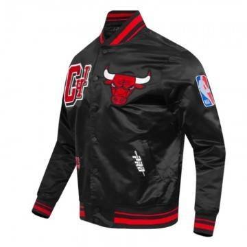 Chicago Bulls Best of Classic Rib Satin Jacket