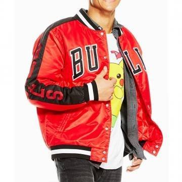 Chicago Bulls Superfans Bomber Jacket Chicago Bulls Superfans Bomber Jacket