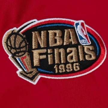 Chicago Bulls Heavyweight Red Satin Jacket