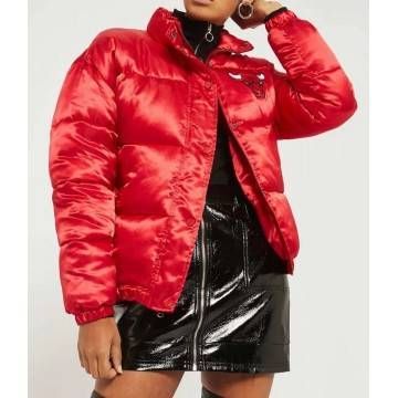 High School Chicago Bulls Red Puffer Jacket High School Chicago Bulls Red Puffer Jacket