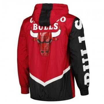 Chicago Bulls Undeniable Red Full-Zip Windbreaker Jacket