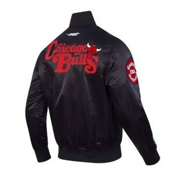 Chicago Bulls Souvenir Black Satin Jacket