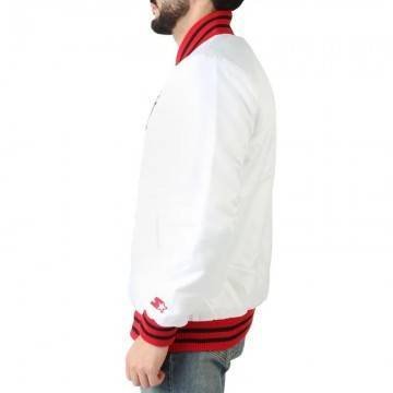 Champions Chicago Bulls White 6X Finals Jacket