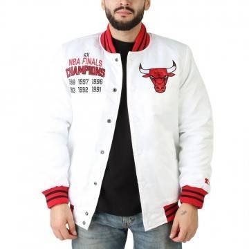 Champions Chicago Bulls White Jacket